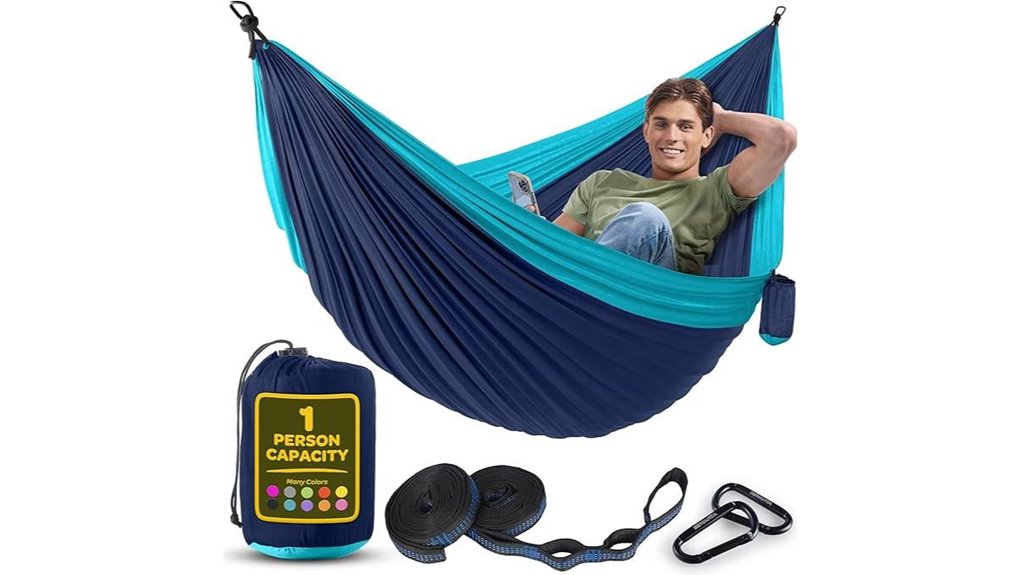 durable nylon hammock chair with straps
