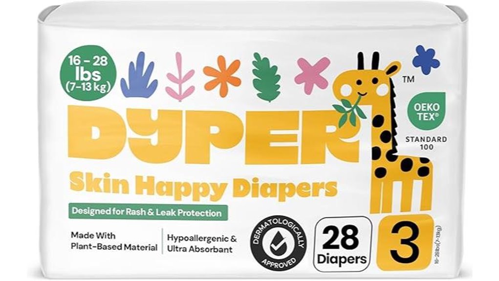 dyper size 3 diapers