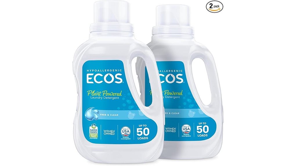 eco friendly fragrance free laundry detergent