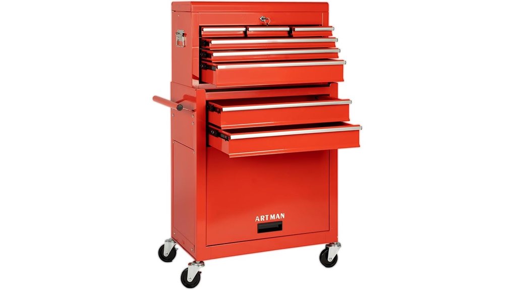 eight drawer rolling tool chest