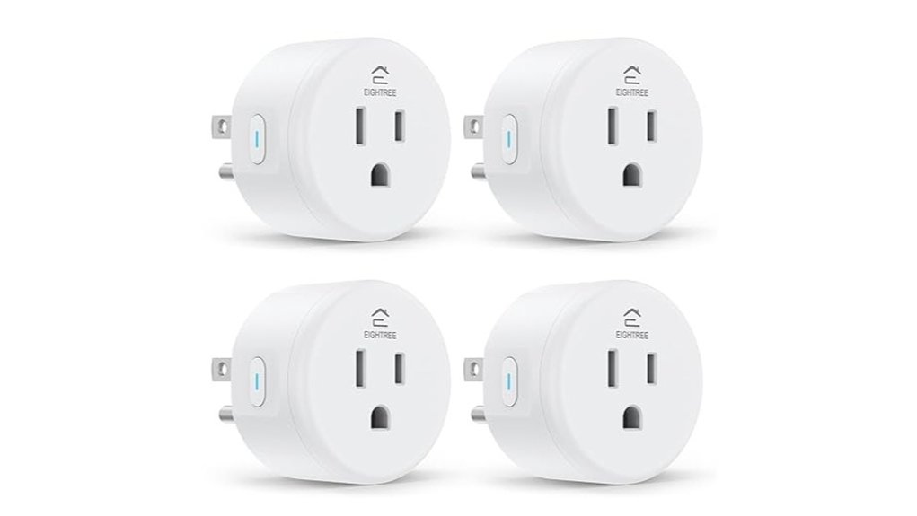 eightree four pack smart plugs