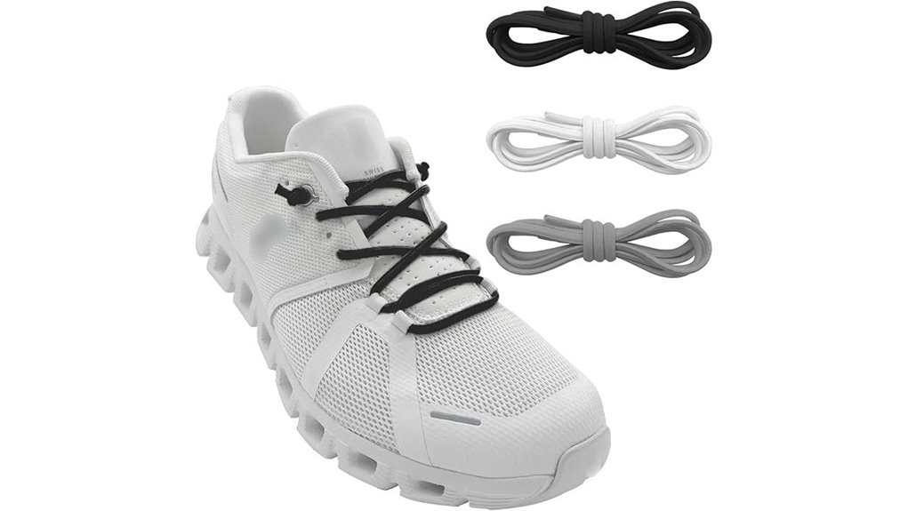 elastic shoelaces running shoes three pairs