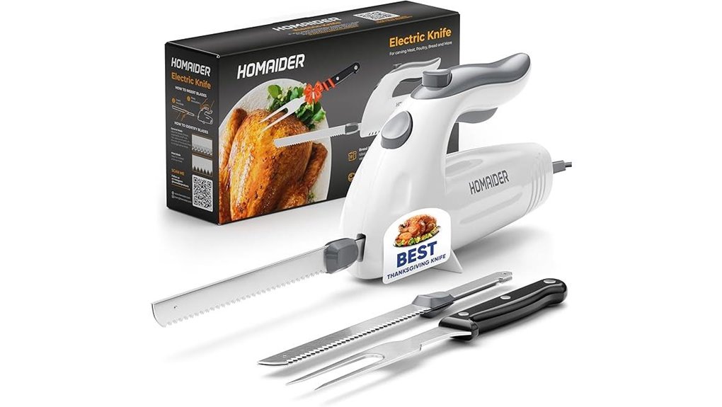 electric carving knife set