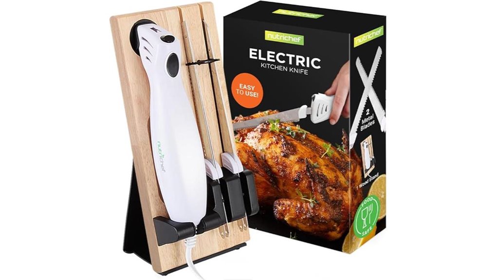 electric carving knife set