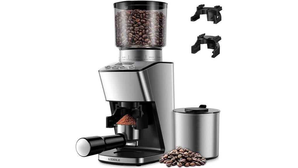 electric conical burr grinder