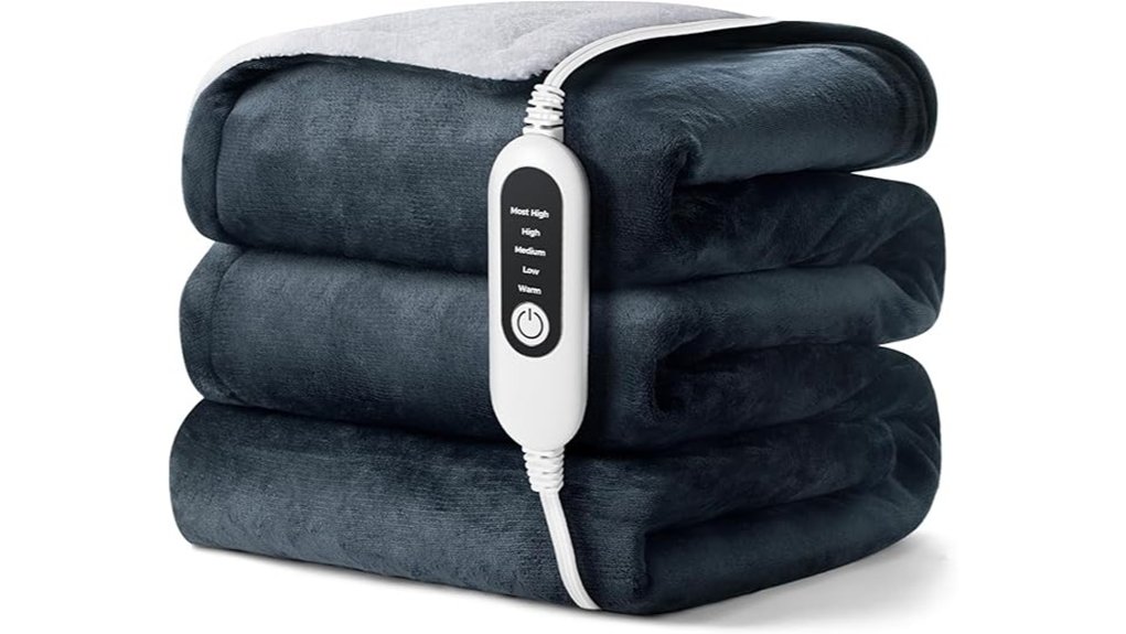 electric flannel blanket five level