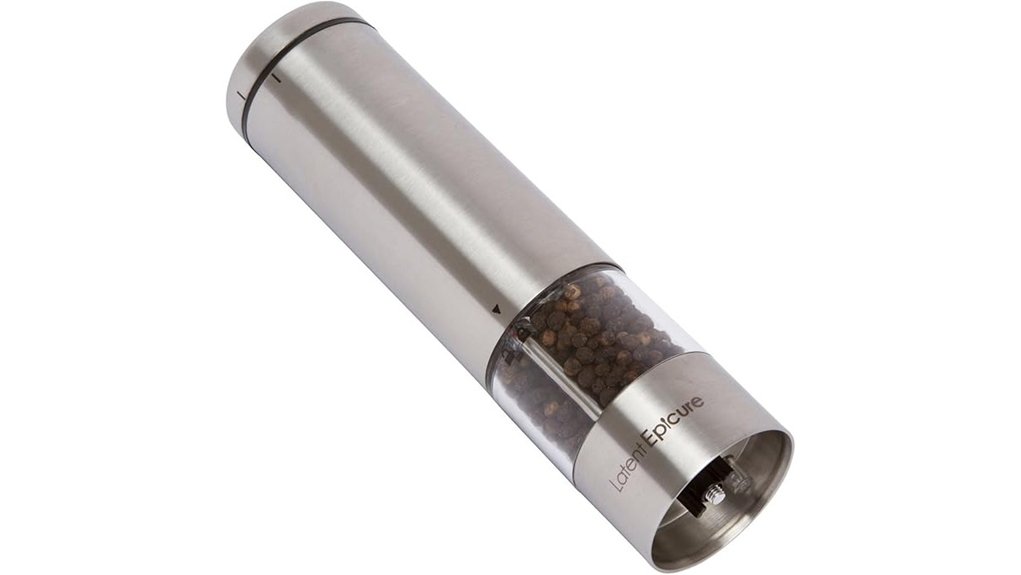 electric led salt pepper grinder