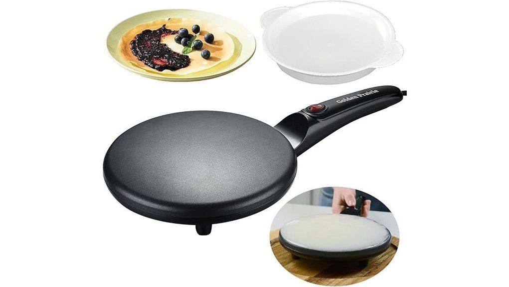 electric nonstick crepe maker