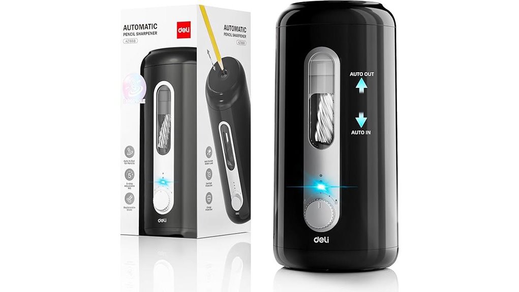 electric rechargeable jumbo pencil sharpener