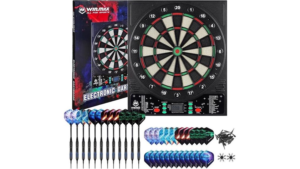 electronic dartboard with auto scoring