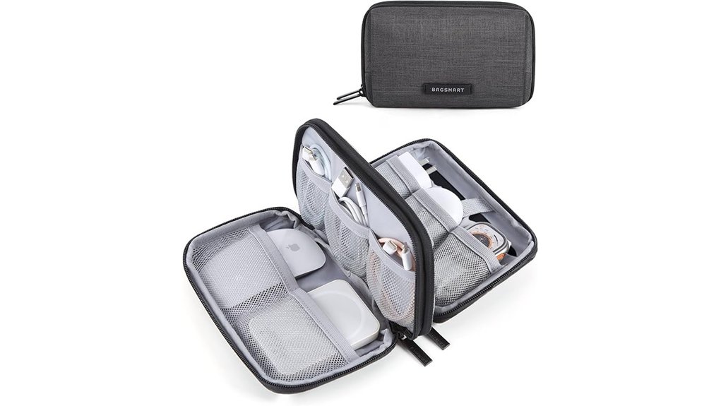 electronics travel cable organizer pouch