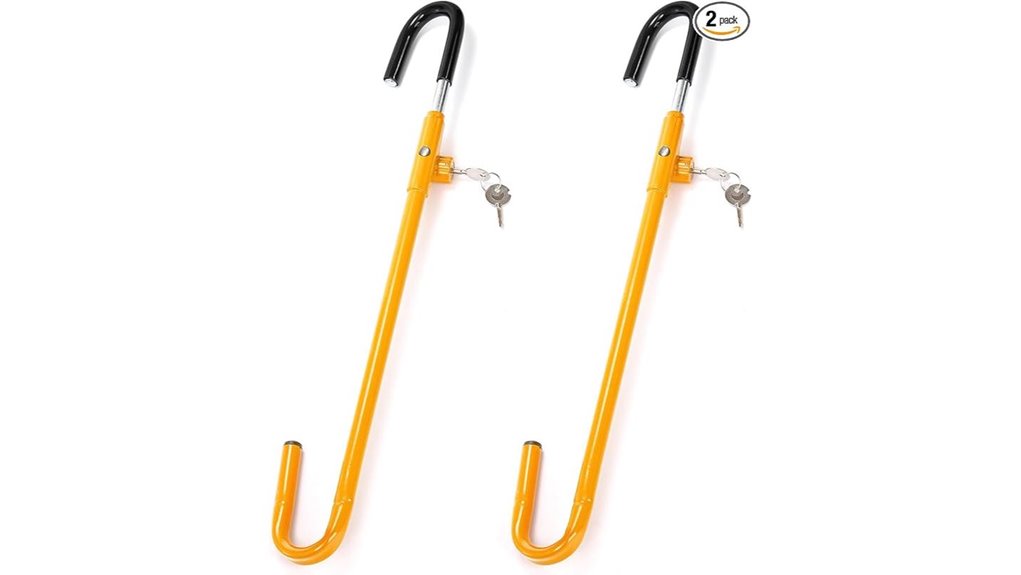 elsjoy keyed steering wheel locks