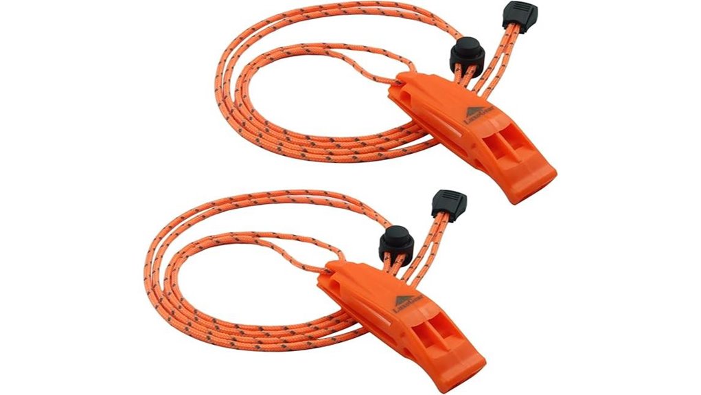 emergency survival whistles pack