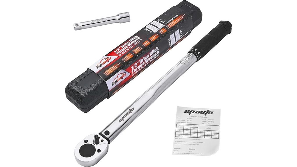 epauto 1 2 inch click torque wrench
