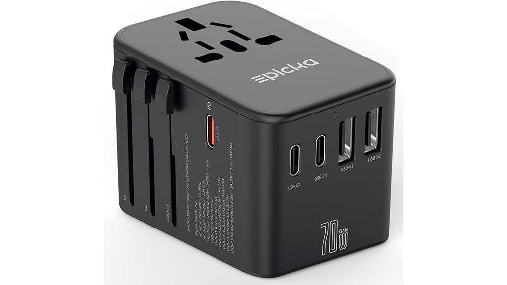 epicka gan universal travel adapter