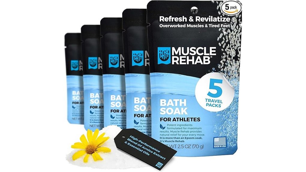 epsom salt arnica magnesium packets