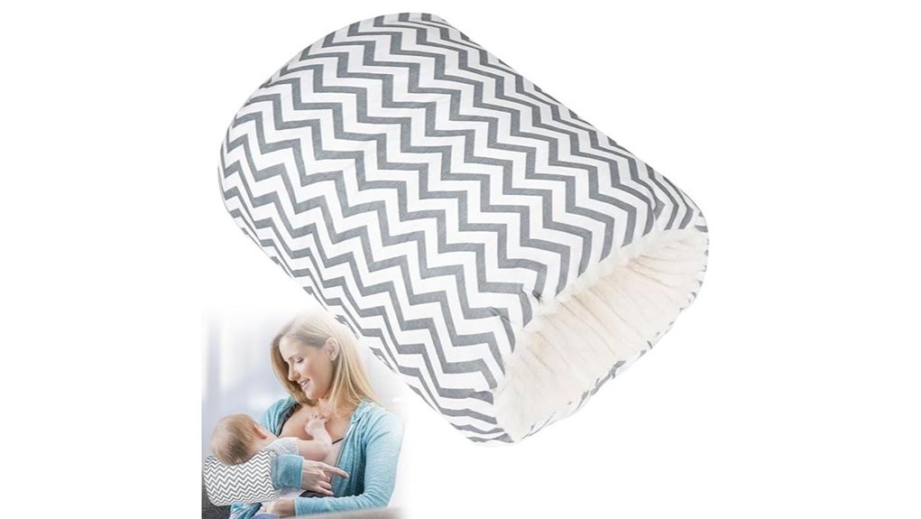ergonomic baby feeding arm pillow