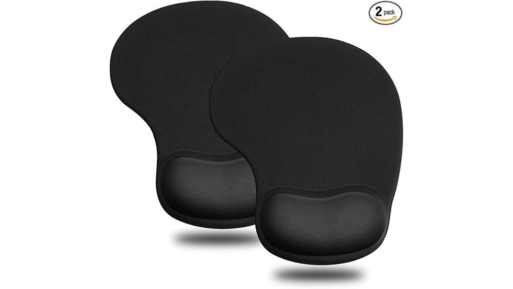 ergonomic gel wrist mousepad pack