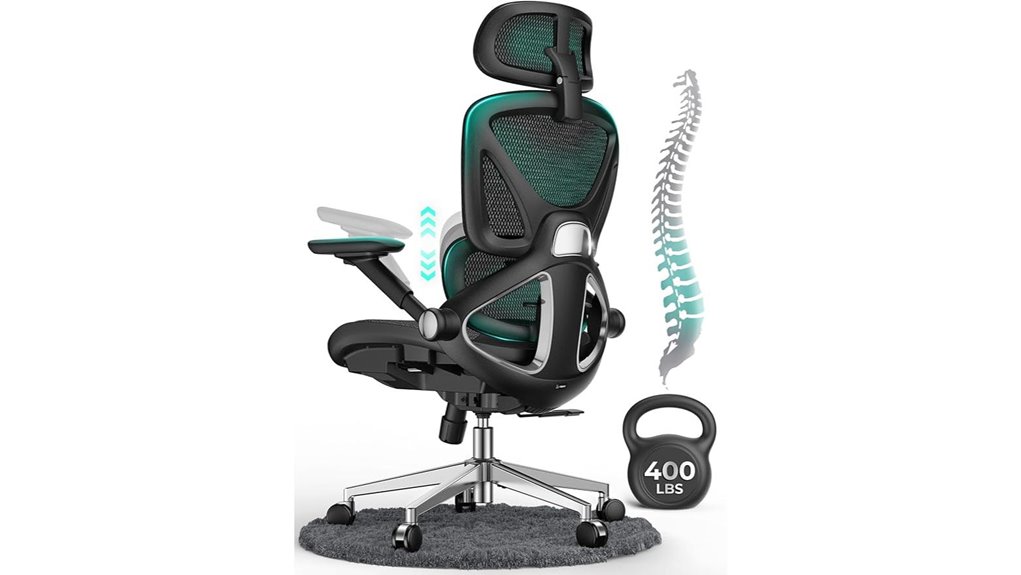 ergonomic high back mesh chair