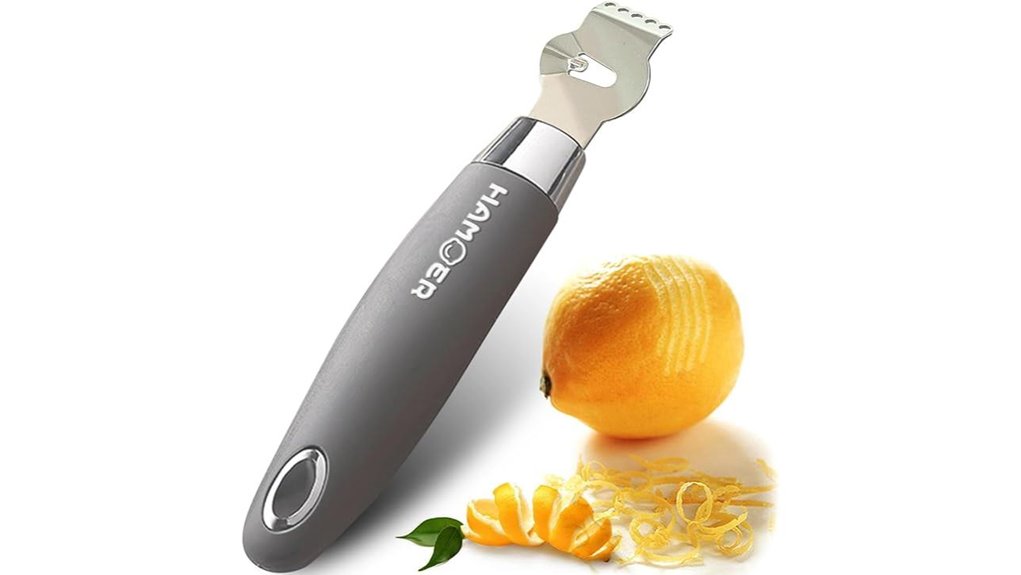 ergonomic lemon zester grater