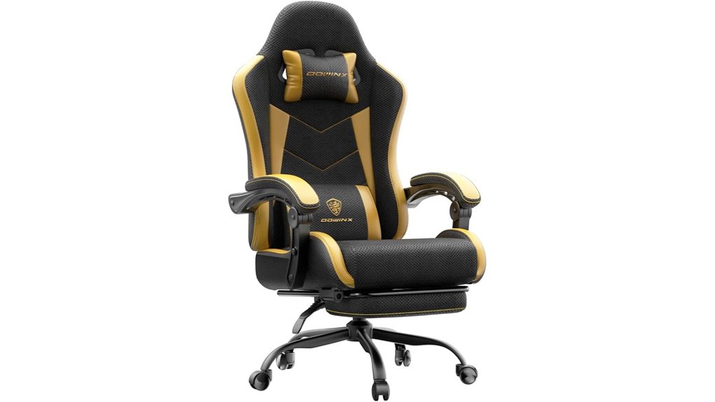 ergonomic massage gaming chair