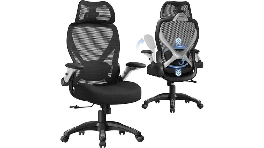 ergonomic mesh big and tall