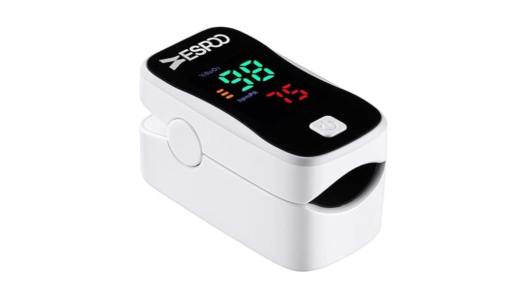 espoo fingertip led pulse oximeter