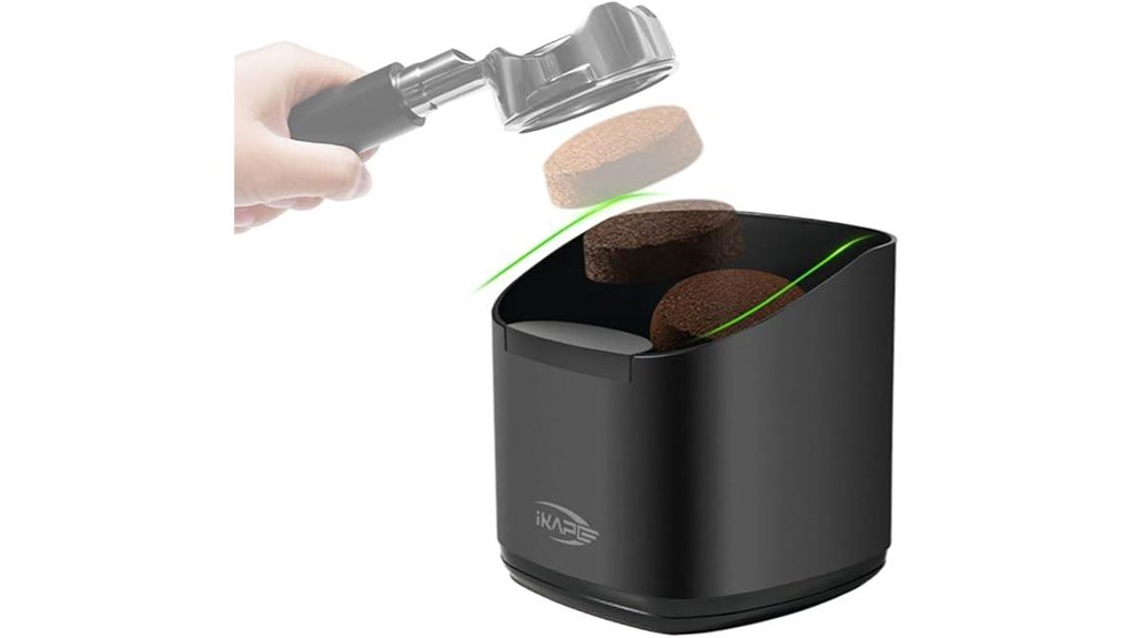 espresso knock box for grounds