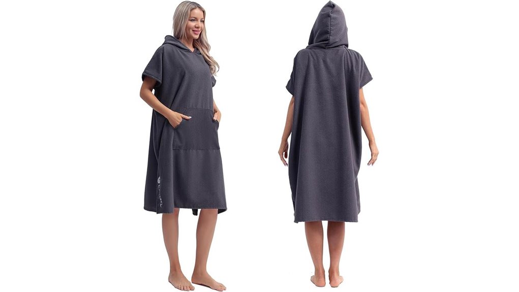 eunzel hooded surf poncho