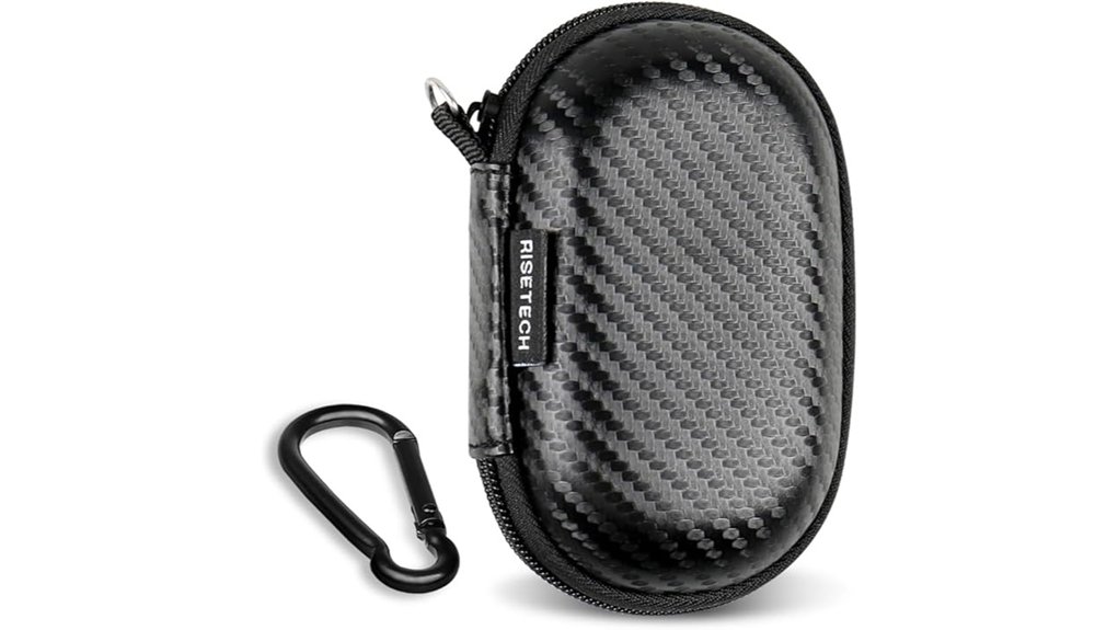 eva zippered earbud case