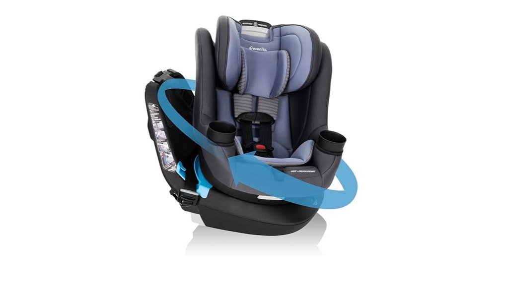 evenflo revolve360 rotating carseat