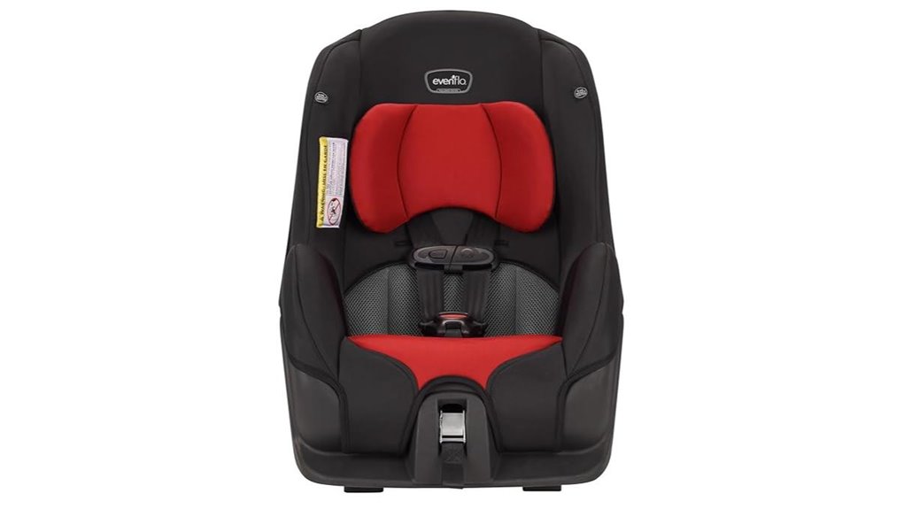 evenflo tribute lx convertible carseat
