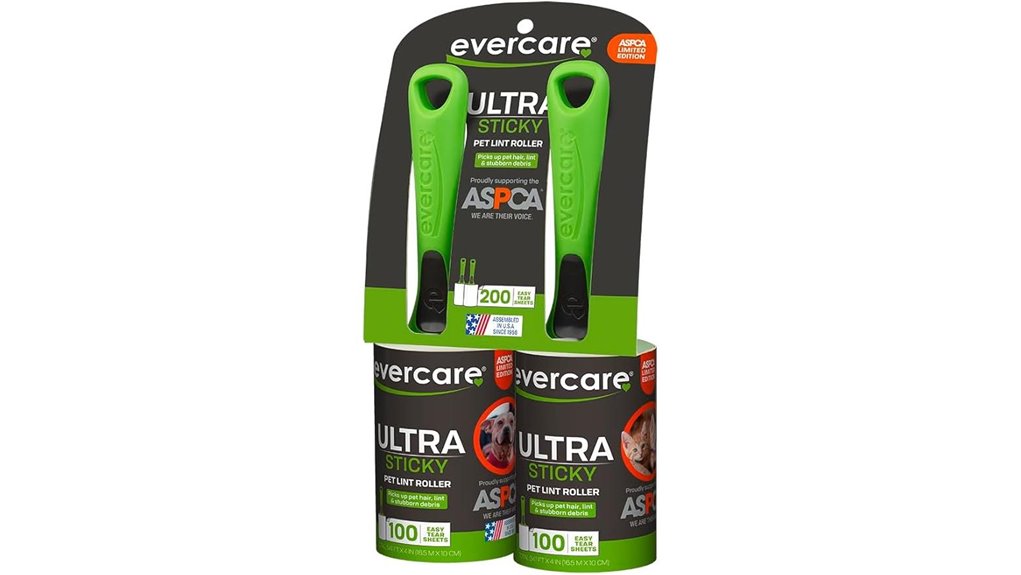 evercare pet lint rollers