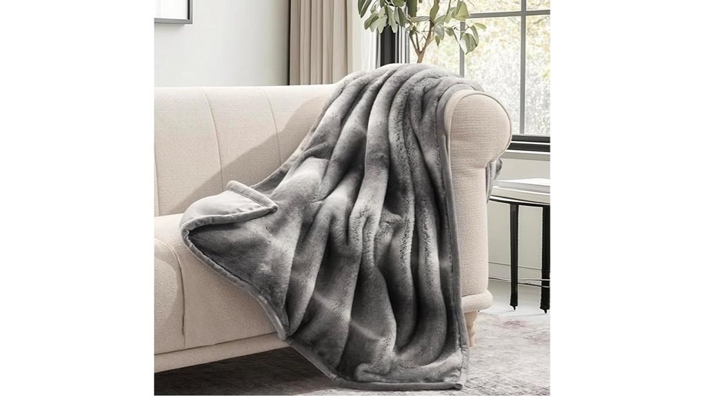 evergracehome ombr silver onix faux fur