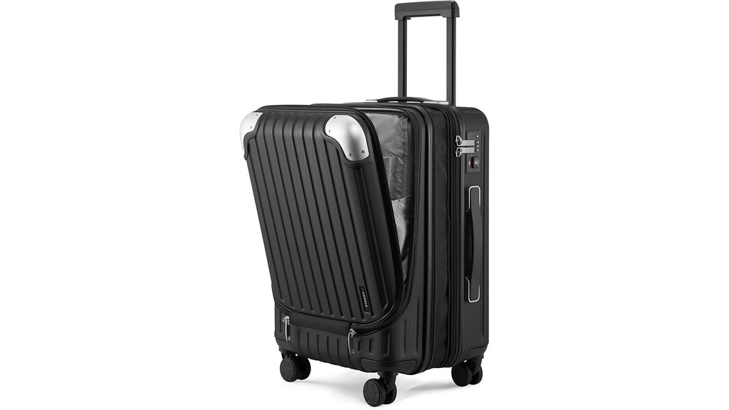expandable 20 inch carry on luggage