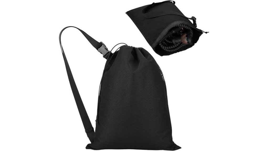 expandable garden hose storage bag