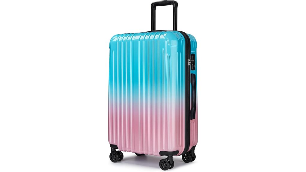 expandable tsa lock spinner carry on