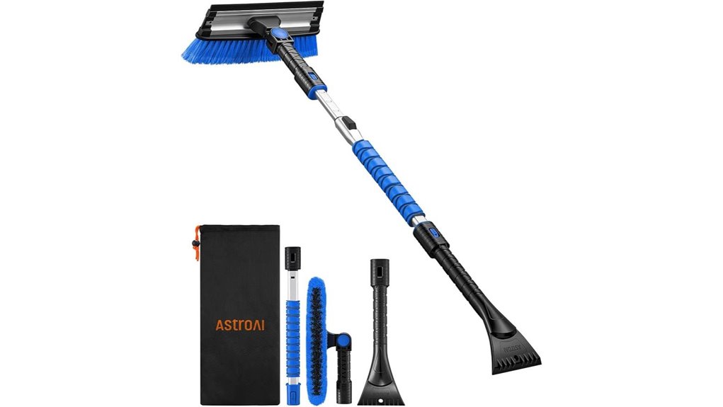 extendable 3 in 1 ice scraper