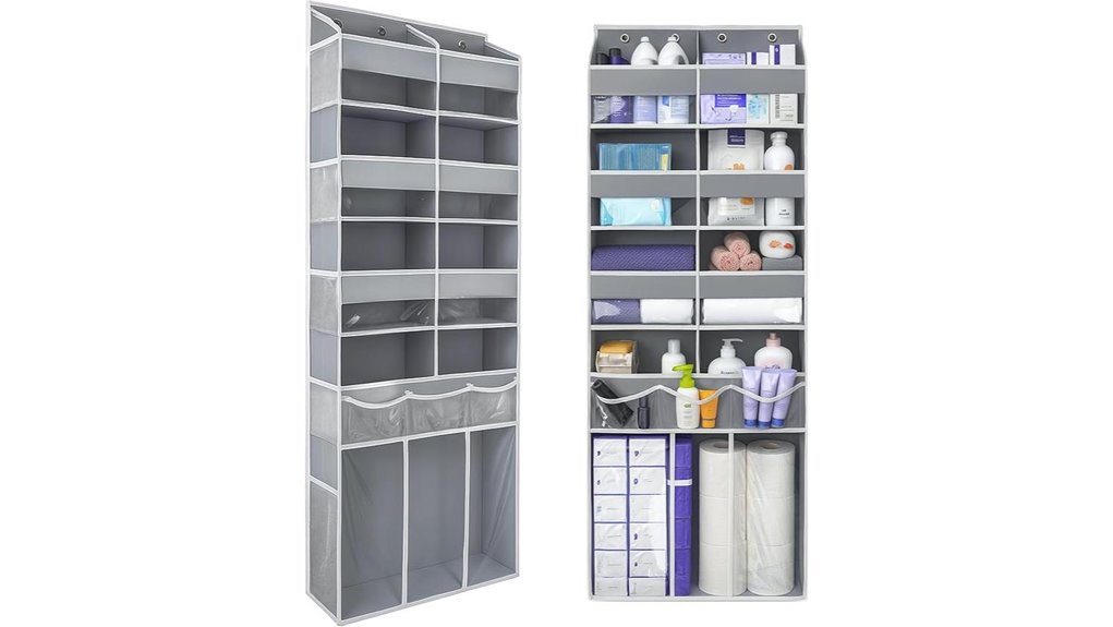 extra large clear door organizer