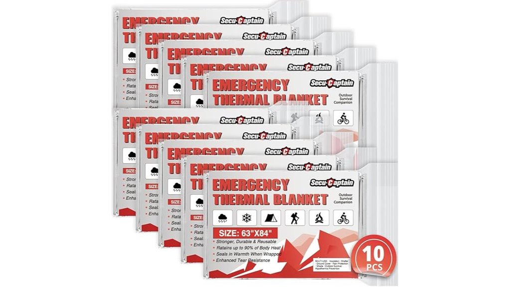 extra large emergency mylar blankets