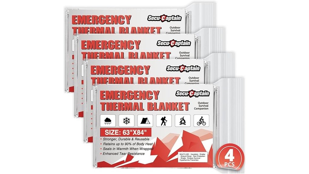 extra large emergency mylar blankets