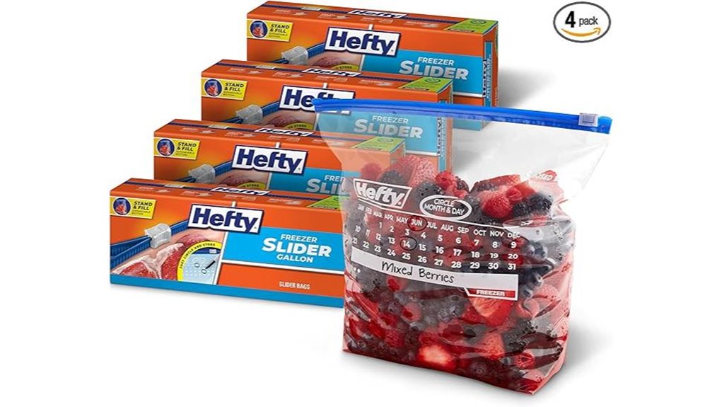 extra large freezer storage bags