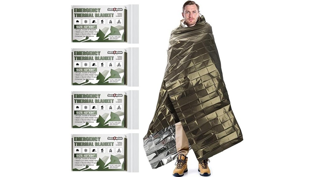 extra large mylar survival blankets
