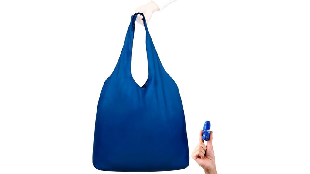 extra large navy ultralight tote