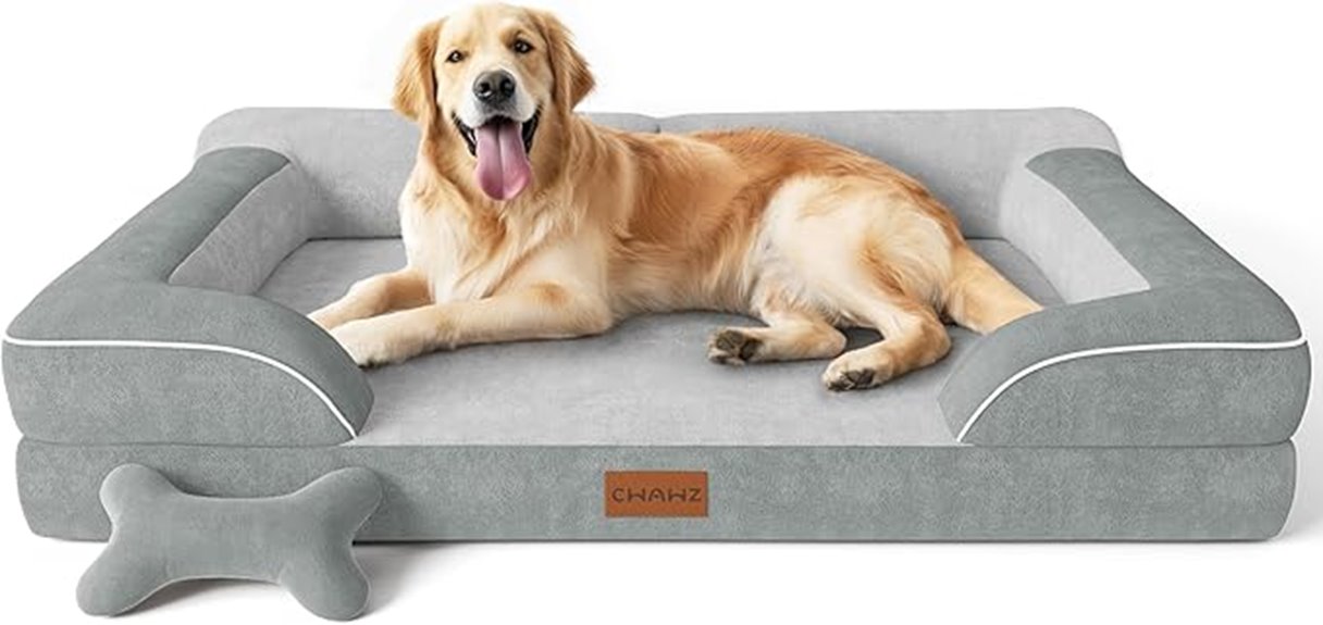 extra large orthopedic cooling dog bed