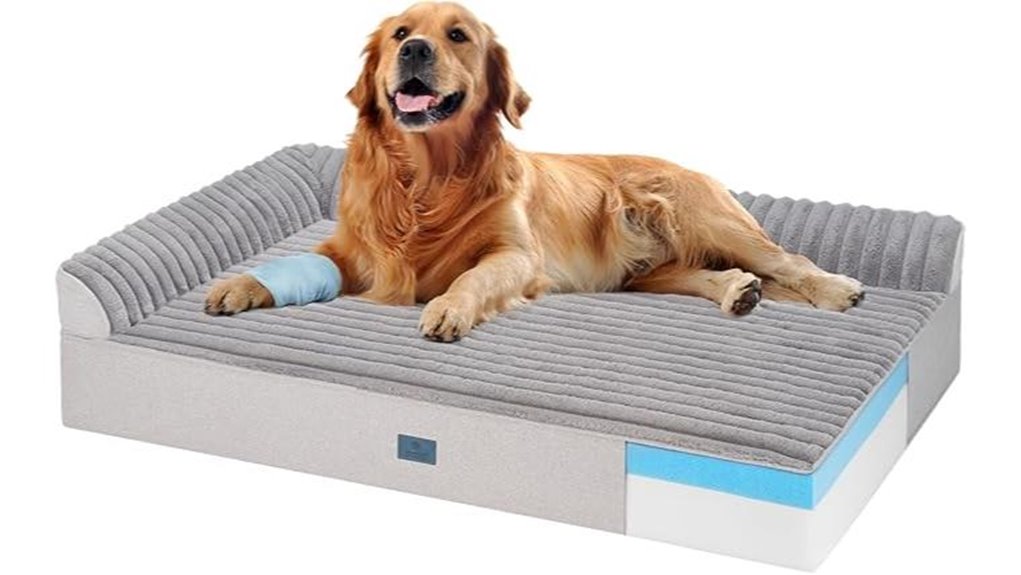 extra large orthopedic memory foam