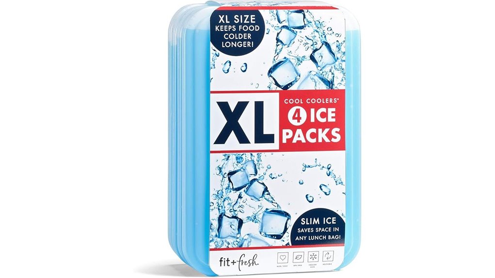 extra large slim reusable icepacks