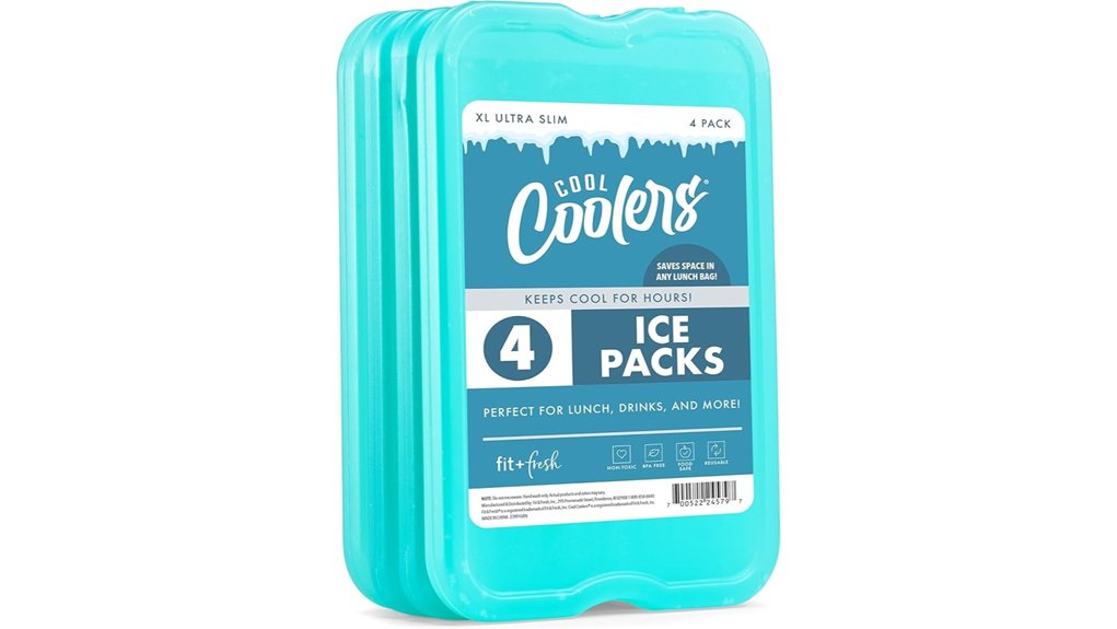 extra large slim reusable icepacks