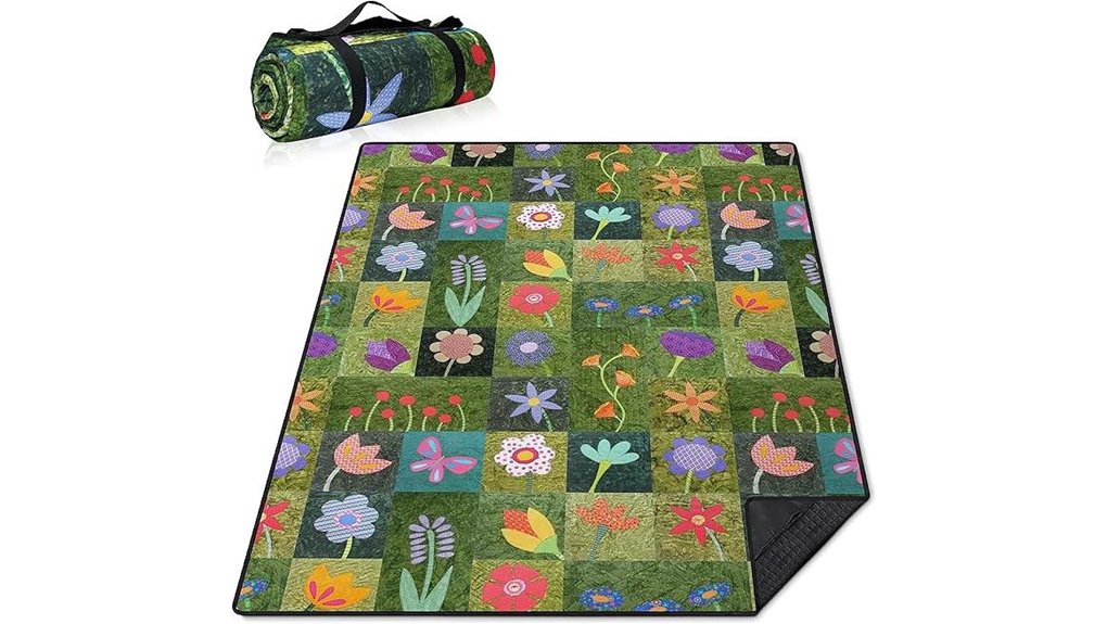 extra large waterproof foldable blanket