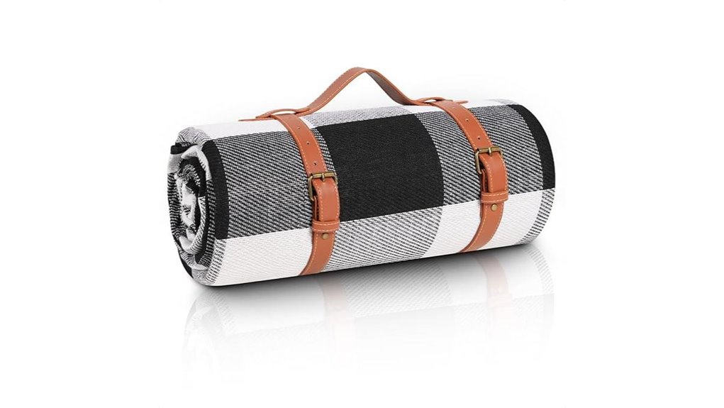 extra large waterproof foldable picnic blanket